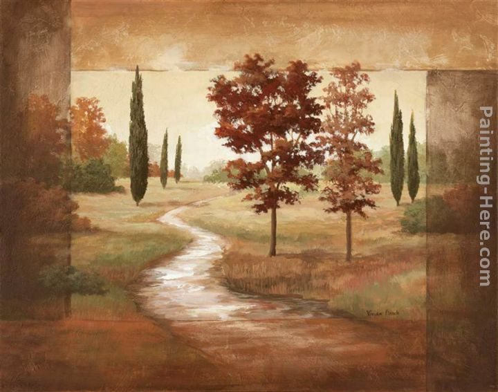 Vivian Flasch Autumn Scroll I